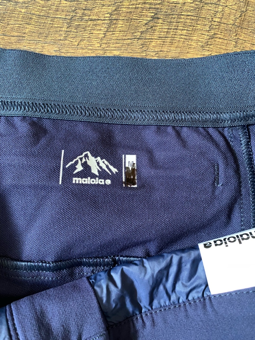 Maloja Navy Quilted Men’s Ski Shorts - Picture 3 of 5